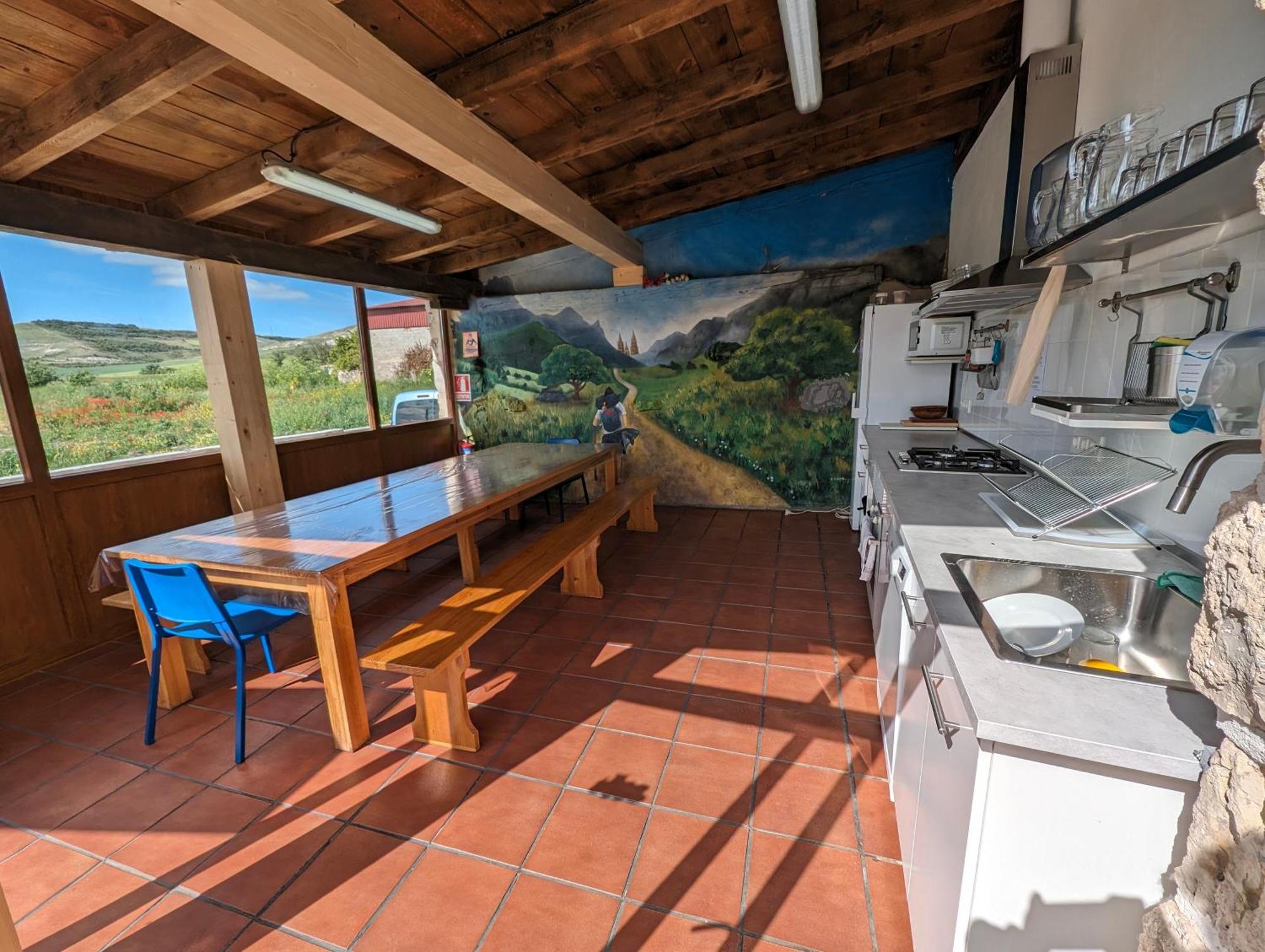 Albergue El Alfar/Pilgrim Hostel Орнийос дел Камино Екстериор снимка